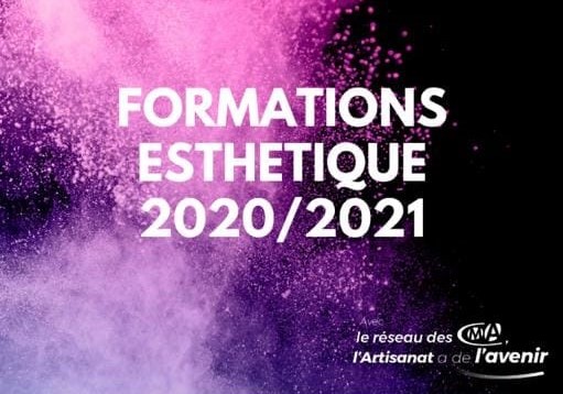 FORMATIONS ESTHÉTIQUE 2020/2021