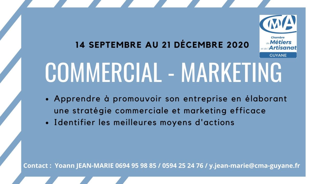 Formation COMMERCIAL MARKETING