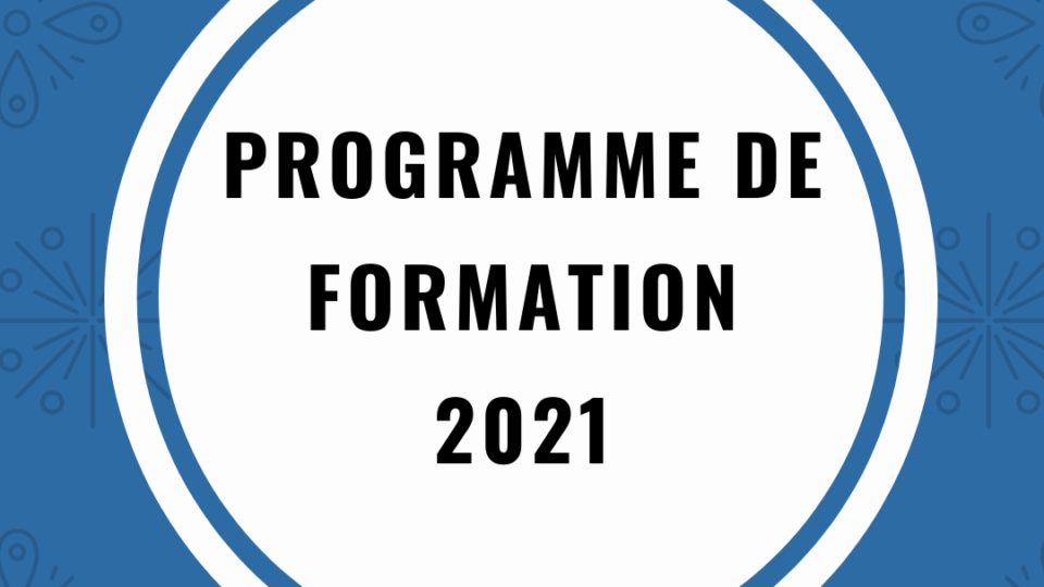 PROGRAMME FORMATION 2021